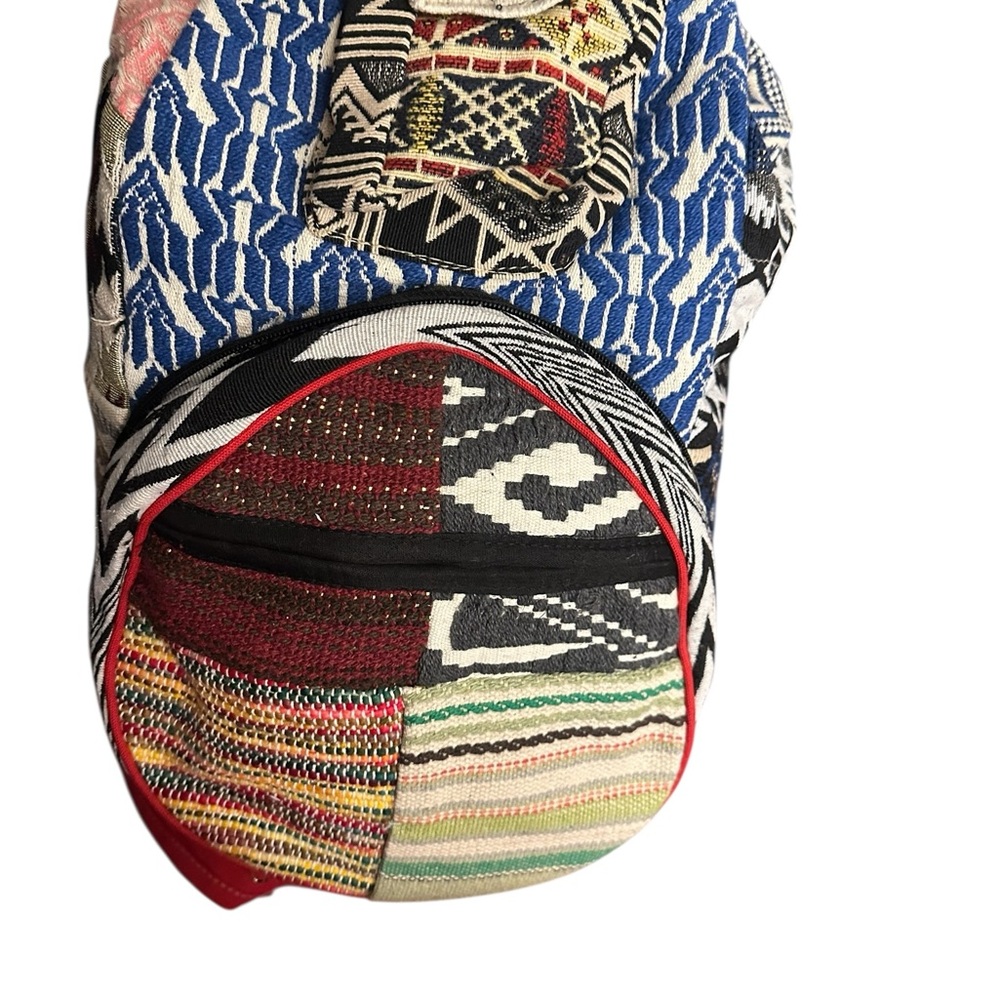 Multicolor Patterned Backpack - image 1